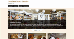Desktop Screenshot of confiseriezurlerche.com